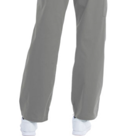 New Pewter Unisex Drawstring Scrub Pants - 3X - Picture 4 of 7